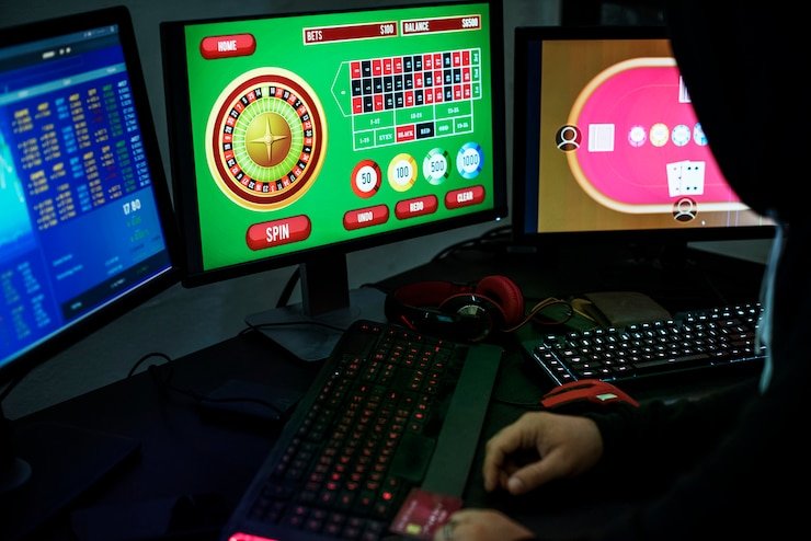 Antarmuka pemain pahlawan jitu dengan pilihan permainan Evolution Gaming